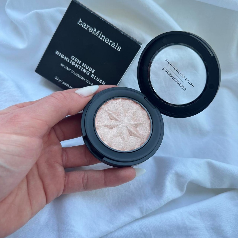 BareMinerals Gen Nude Highlighting Blush Opal Glow Highlighter 3.2g NEW